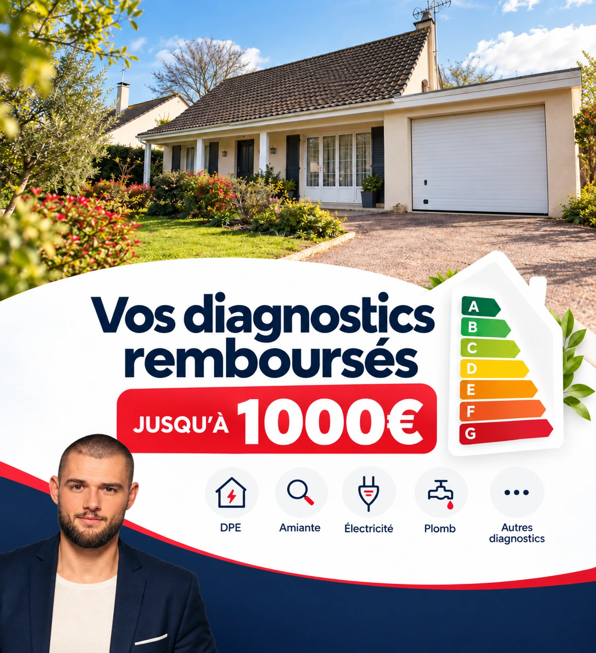 Thomas Ramond présentant l’offre de remboursement des diagnostics